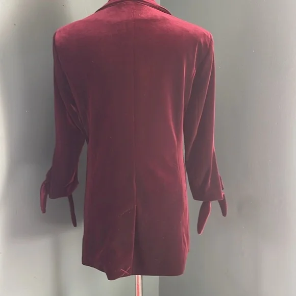 Renuar Burgundy Blazer - Picture 5 of 7